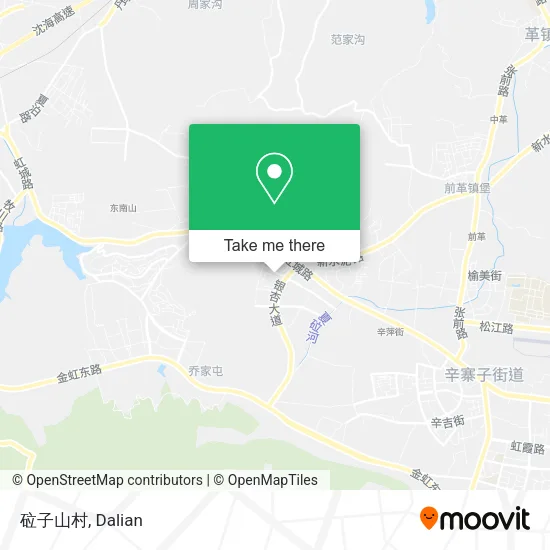 砬子山村 map