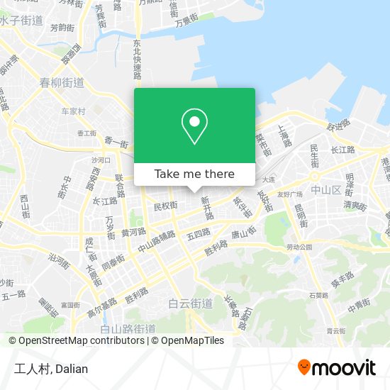工人村 map
