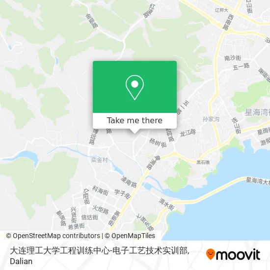 大连理工大学工程训练中心-电子工艺技术实训部 map