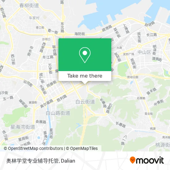 奥林学堂专业辅导托管 map