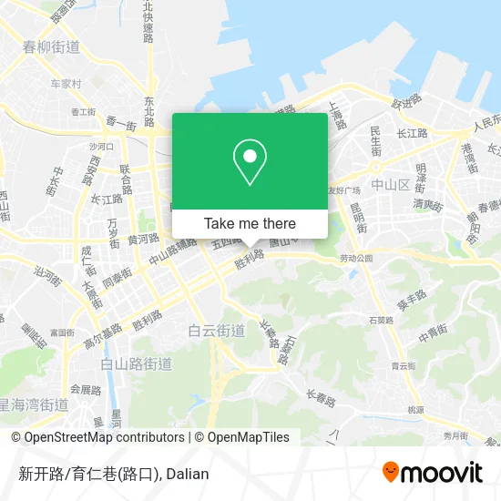 新开路/育仁巷(路口) map