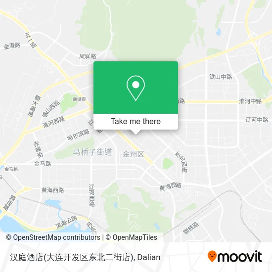 汉庭酒店(大连开发区东北二街店) map
