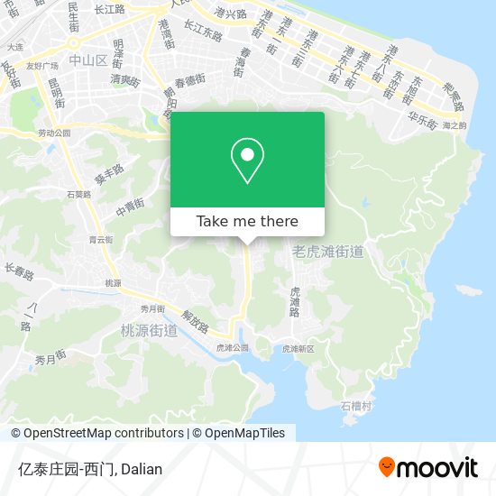 亿泰庄园-西门 map