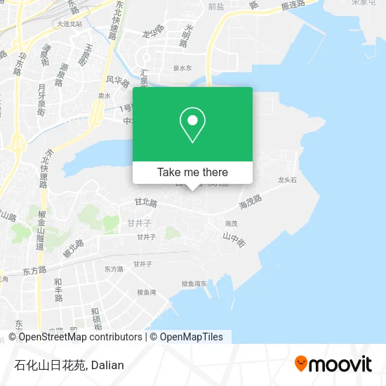 石化山日花苑 map