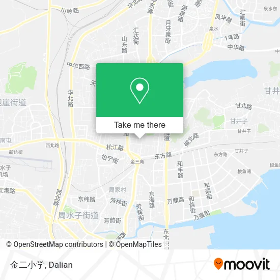 金二小学 map