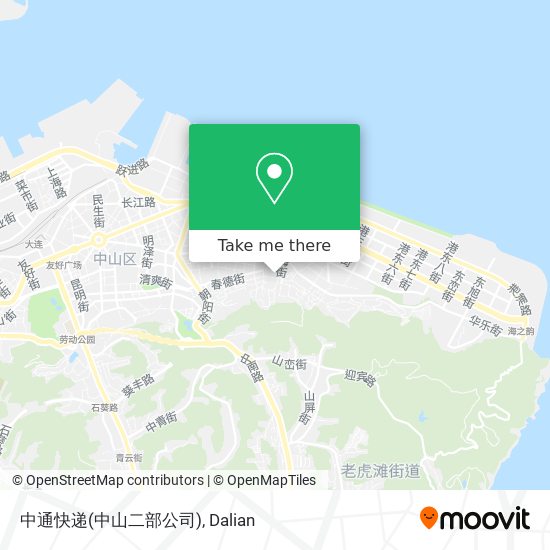 中通快递(中山二部公司) map