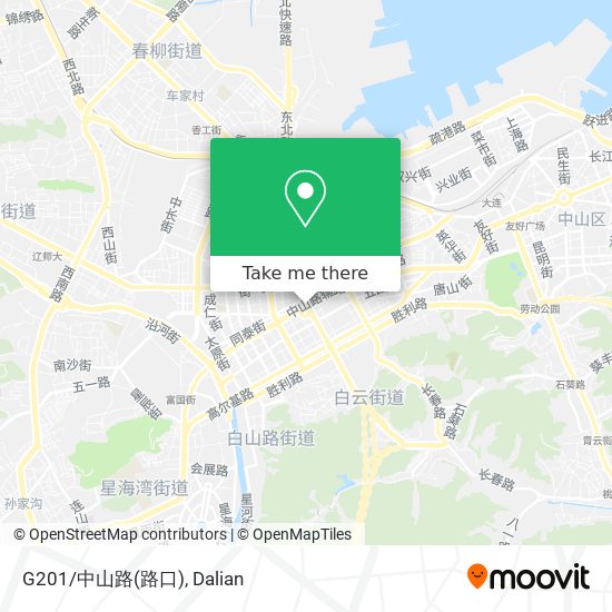 G201/中山路(路口) map