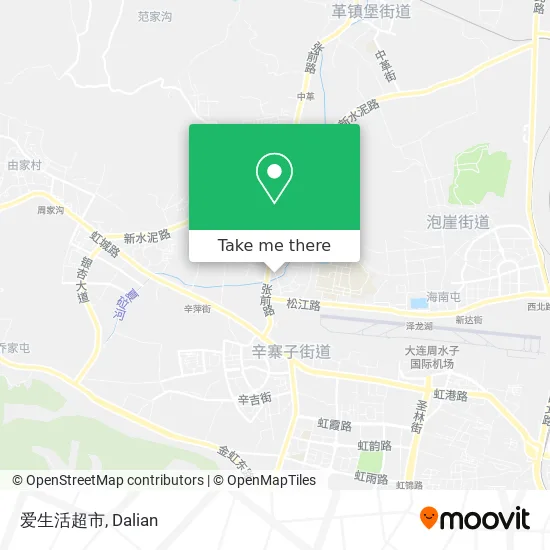 爱生活超市 map