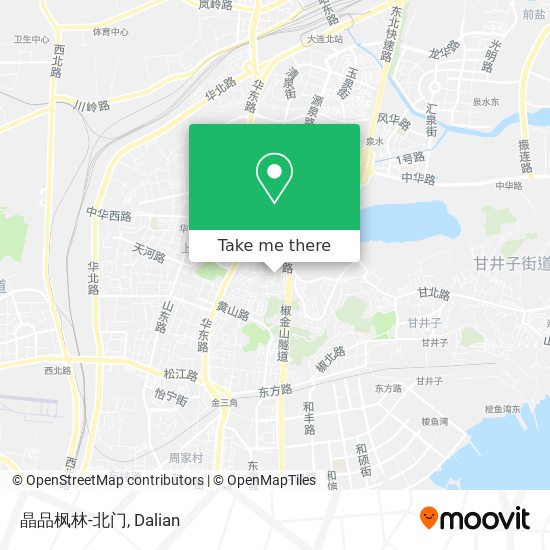 晶品枫林-北门 map