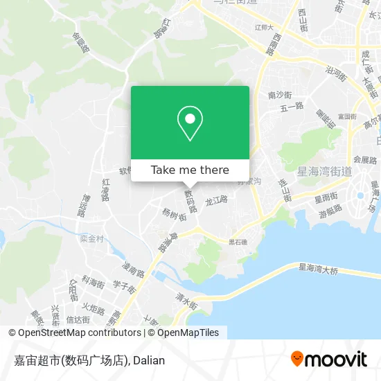 嘉宙超市(数码广场店) map