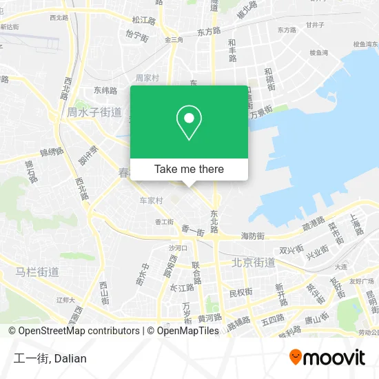工一街 map