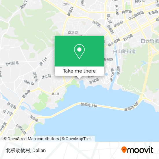 北极动物村 map