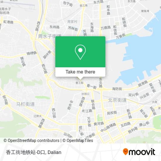 香工街地铁站-D口 map