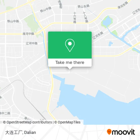 大连工厂 map