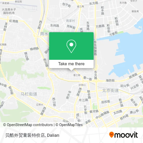 贝酷外贸童装特价店 map