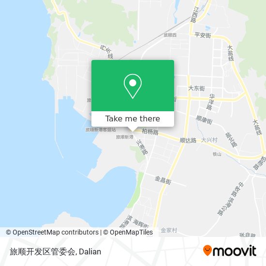 旅顺开发区管委会 map