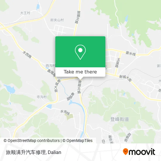 旅顺满升汽车修理 map