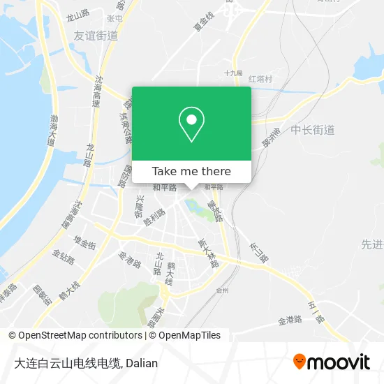 大连白云山电线电缆 map