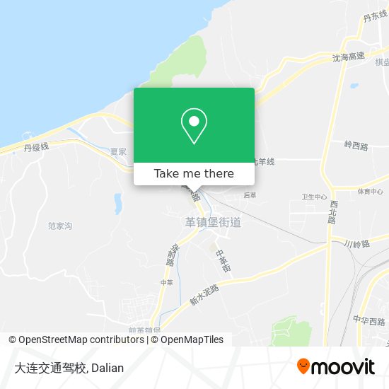 大连交通驾校 map