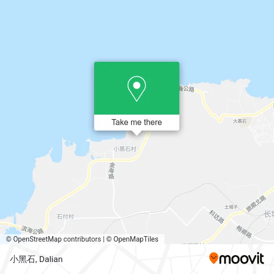 小黑石 map