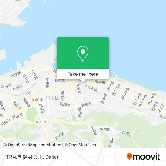 TR私享健身会所 map