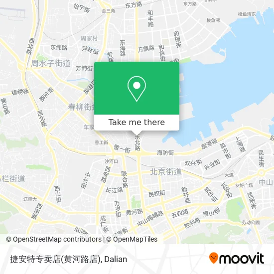 捷安特专卖店(黄河路店) map
