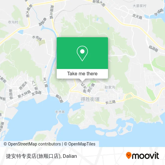 捷安特专卖店(旅顺口店) map