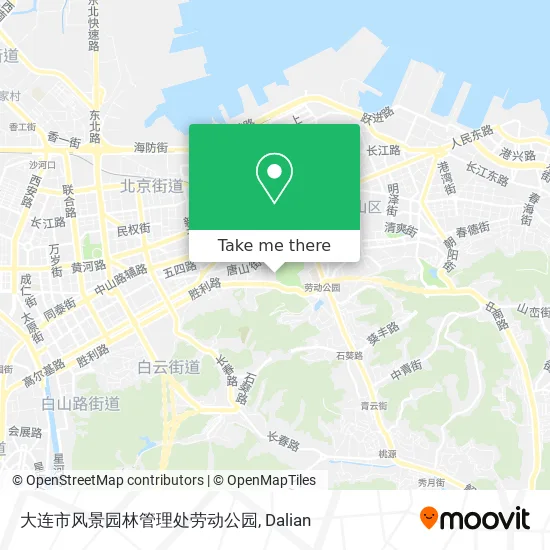 大连市风景园林管理处劳动公园 map