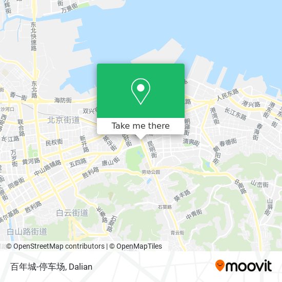 百年城-停车场 map