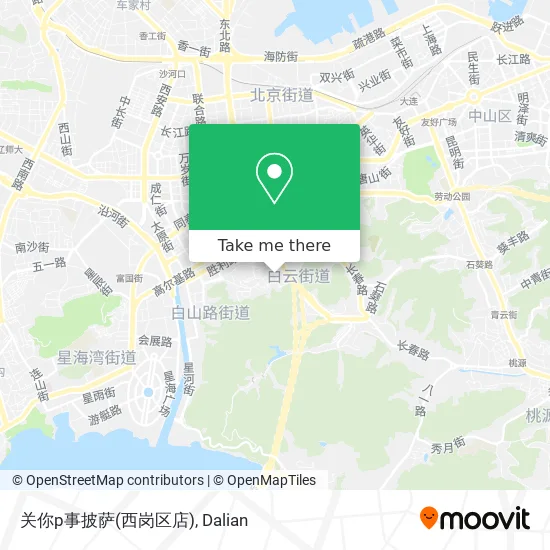 关你p事披萨(西岗区店) map