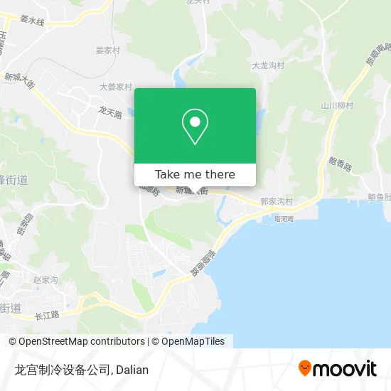龙宫制冷设备公司 map
