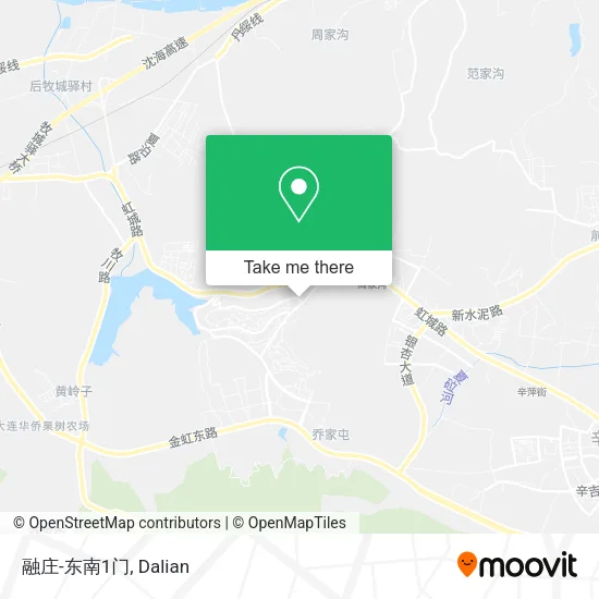 融庄-东南1门 map