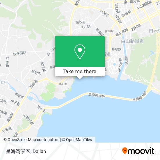 星海湾景区 map