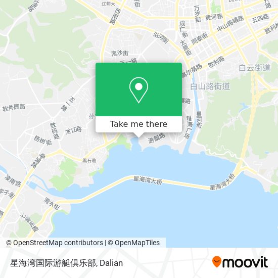 星海湾国际游艇俱乐部 map