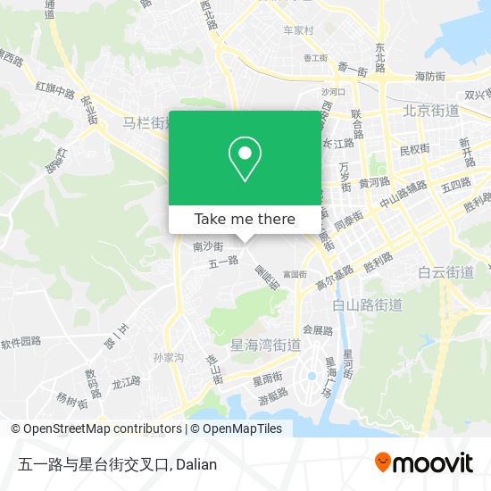 五一路与星台街交叉口 map