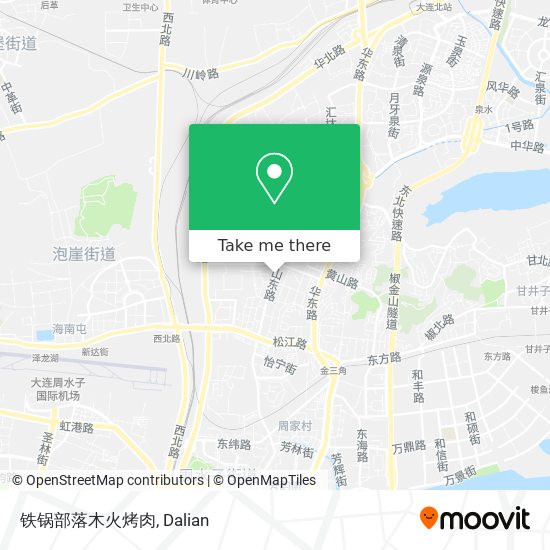 铁锅部落木火烤肉 map