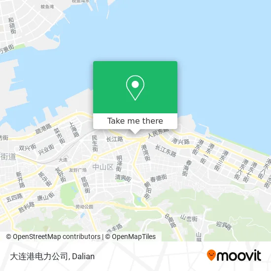 大连港电力公司 map