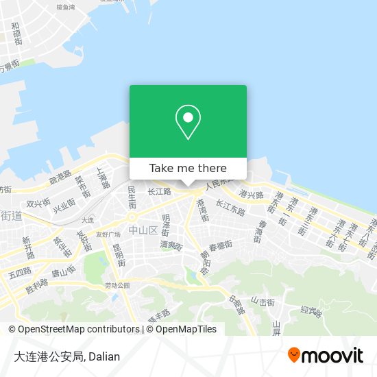 大连港公安局 map