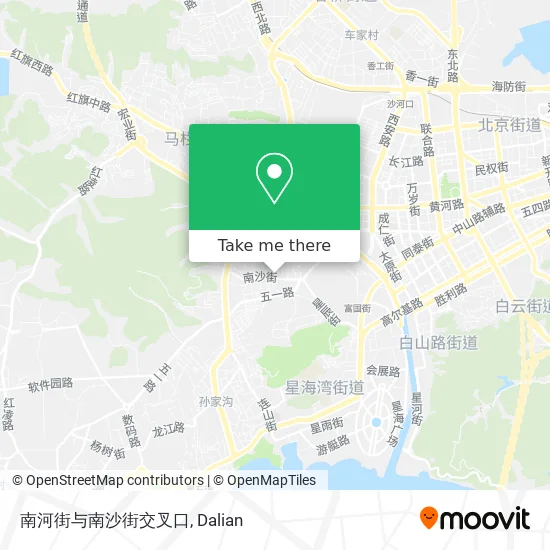 南河街与南沙街交叉口 map