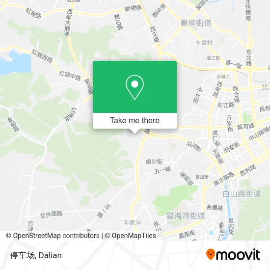 停车场 map