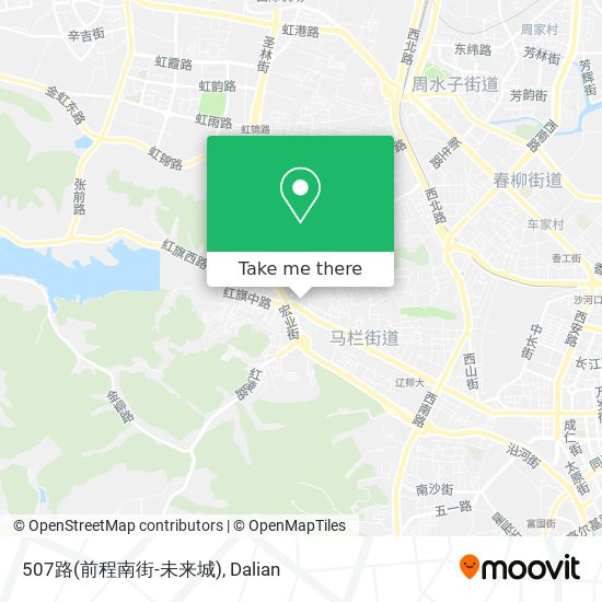 507路(前程南街-未来城) map