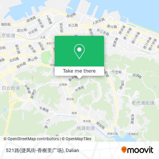 521路(捷凤街-香榭里广场) map