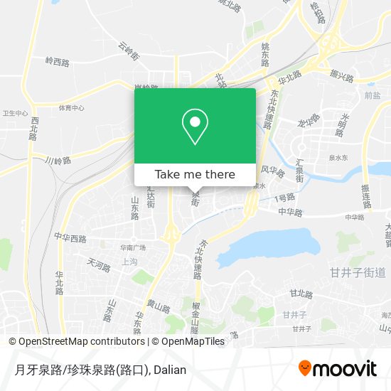 月牙泉路/珍珠泉路(路口) map