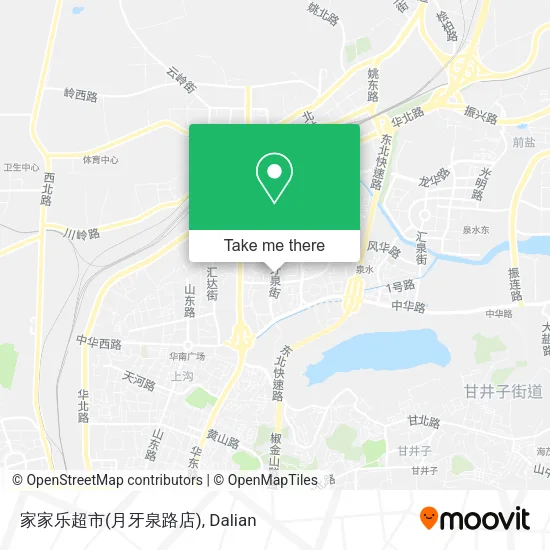 家家乐超市(月牙泉路店) map