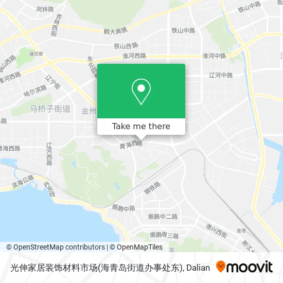 光伸家居装饰材料市场(海青岛街道办事处东) map