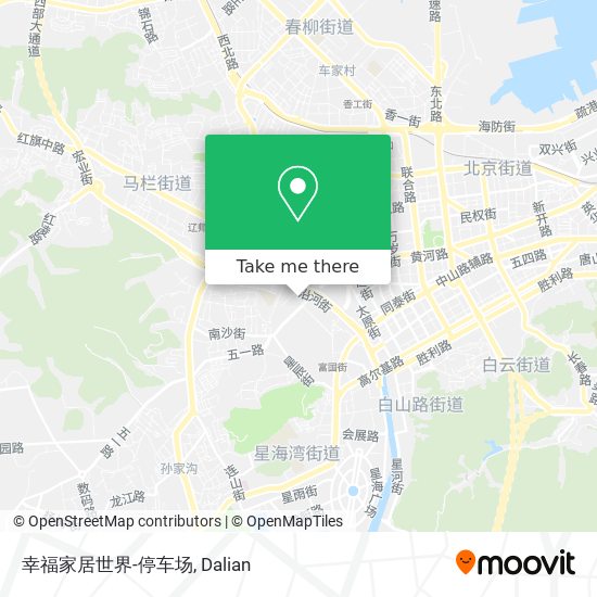 幸福家居世界-停车场 map