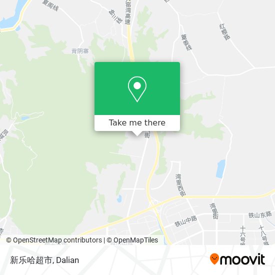 新乐哈超市 map