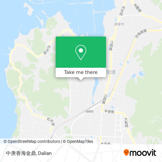 中庚香海金鼎 map
