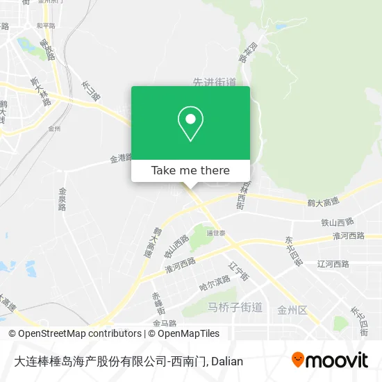 大连棒棰岛海产股份有限公司-西南门 map