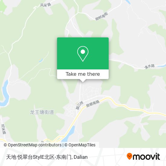 天地·悦翠台StylE北区-东南门 map
